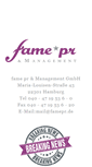 Mobile Screenshot of famepr.de